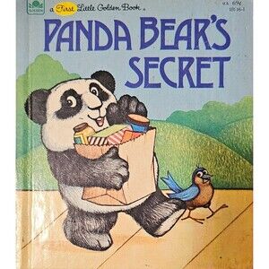 Panda Bear's Secret  First Little Golden Book (1982) 10136-1